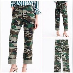 J. Crew Foundry Camouflage High Rise
Wide leg pants Size 8